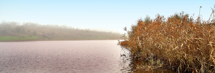 beautiful landscape in the countryside, farm
