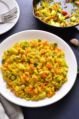 Vegetarian pilaf