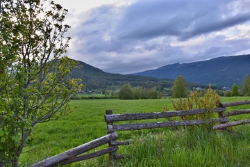 Hills and mountains in Norway