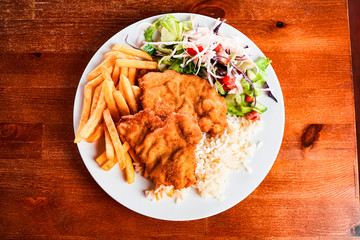 Meal on plate