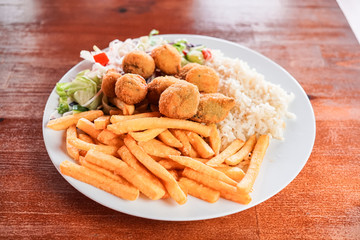 Meal on plate