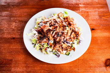 Meal on plate