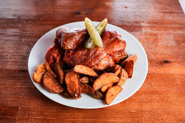 Meal on plate