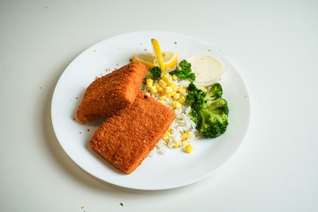 Meal on plate