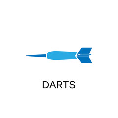 Darts icon. Darts symbol design. Stock - Vector illustration can be used for web.