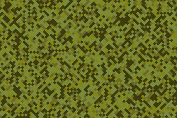 Abstract geometrical colorful illustration with small colored particles.