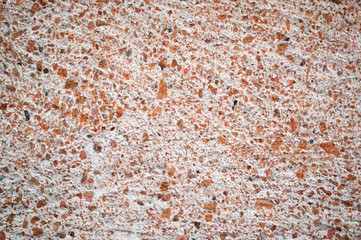 Texture of a painted plastered brick wall.