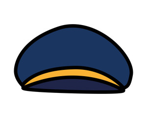 Isolated hat icon vector design