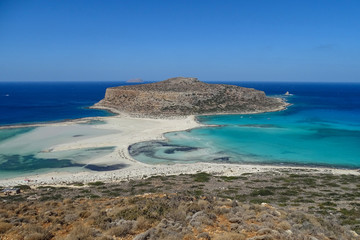 Baols beach a Creta