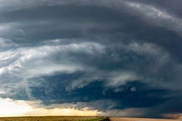 Obraz na płótnie Canvas Colorado Panoramic Supercell