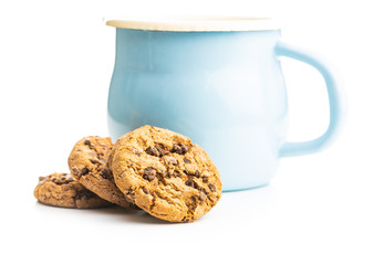 Sweet chocolate cookies.