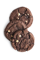 Sweet chocolate cookies.