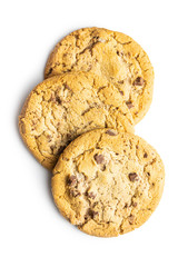 Sweet chocolate cookies.