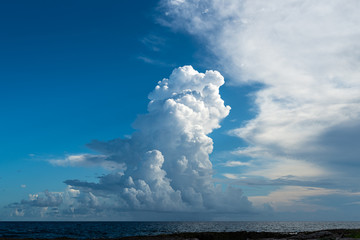 Naklejka na ściany i meble Storm Clouds off the Gulf Coast