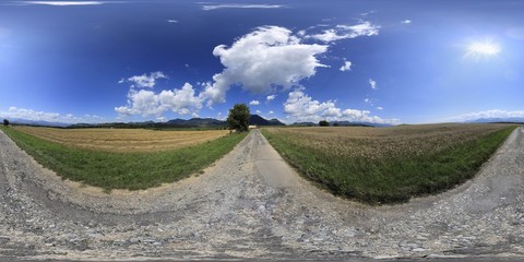 360 degree Panorama of Tatra Mountains © Ruchacz