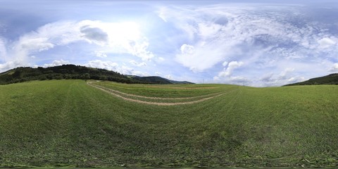 Obraz premium 360 degree Panorama of Tatra Mountains
