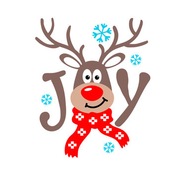 Christmas decor. Joy sign. Vector files . Deer antlers. Stock images. Holidays design. Merry Christmas clip art. Happy new year home decor. Transparent background.