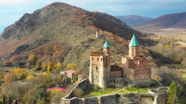 Gremi castle and church. Kakheti, Georgia country