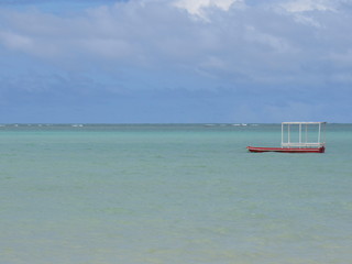 boat sea sky