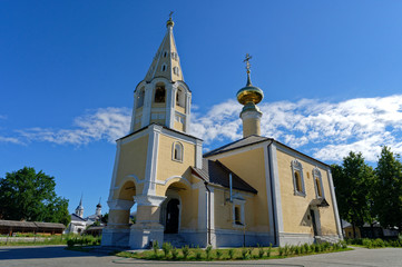 Fototapeta na wymiar Eglise de la décapitation de Jean-Baptiste, Souzdal, Vladimir, Oblast, Russie