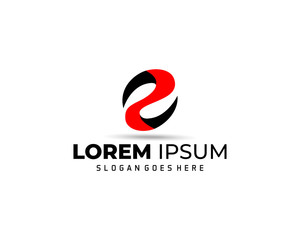 E Letter Logo Design vector Template