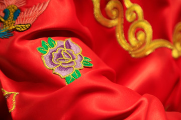 Obraz na płótnie Canvas Chinese embroidery crafts
