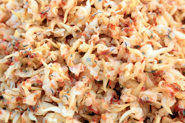 Shellfish meat ingredients