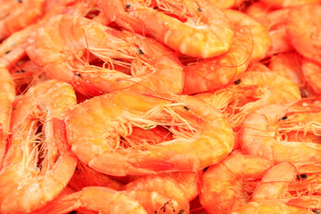 Dried shrimp prawn in traditional Chinese cuisine