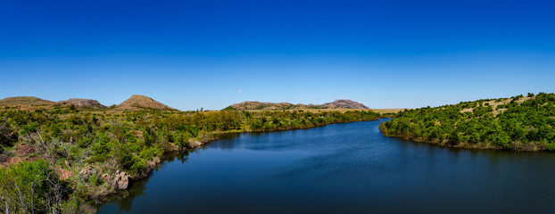 lake in the mountains