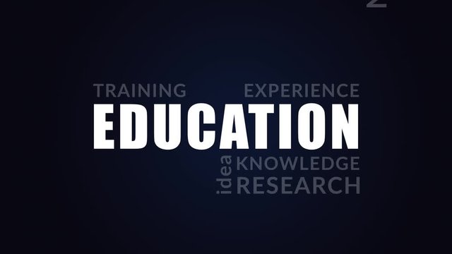 Education wordcloud
