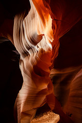 Detail of the Antelope Canyon