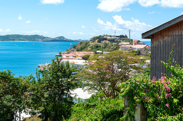 Caribbean sea - Grenada island - Saint George's - Inner harbor and Devils bay