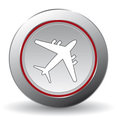 Naklejka premium airplane icon