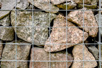 Granite crushed stone. Stone background. texture, pattern