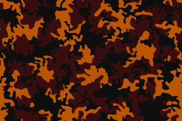 Full seamless abstract military camouflage skin pattern vector for decor and textile. Army masking design for hunting textile fabric printing and wallpaper. Design for fashion and home design.