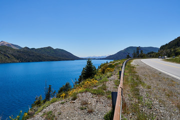 Road by the lake 