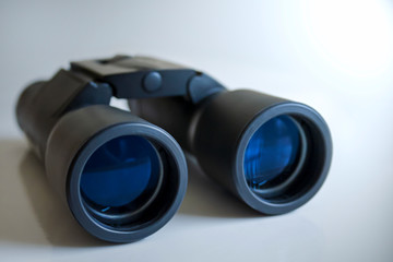 binoculars isolated on white background