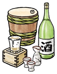 日本酒セット © Kinusara