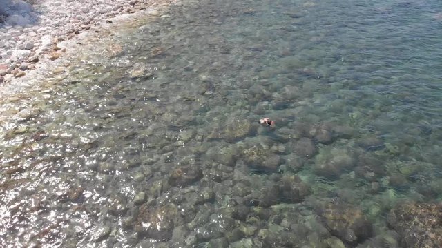 snorkeling in the med sea