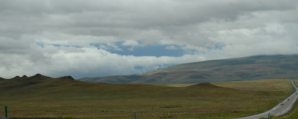 Late Spring in Southwestern Idaho: Driving Through an Expansive Rolling Landscape