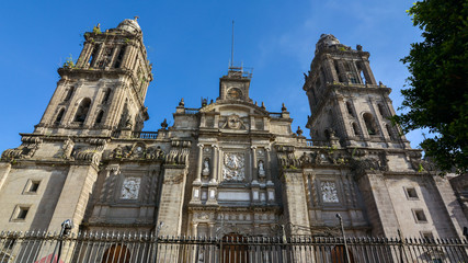 Fototapeta na wymiar Mexico City Metropolitan Cathedral - Mexico City, Mexico