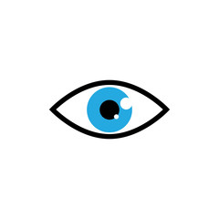 Eye Care vector logo design