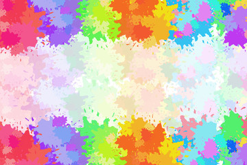 Abstract colorful watercolor for background.