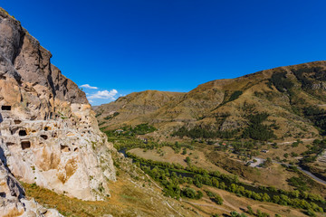 cave monastery of Vardzia landmark of Samtskhe Javakheti region Georgia eastern Europe