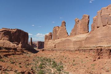 Fototapeta premium アーチーズ国立公園 ユタ州 岩