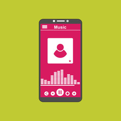 Music Player UI app design for website and mobile applications
