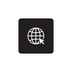 World web, website icon symbol vector