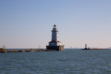 Leuchtturm Hafen Chicago