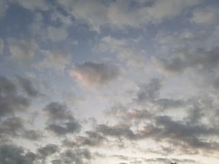 nature  Evening sky at sunset background 