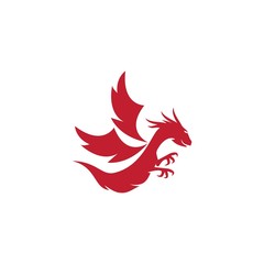 Fototapeta premium Dragon logo